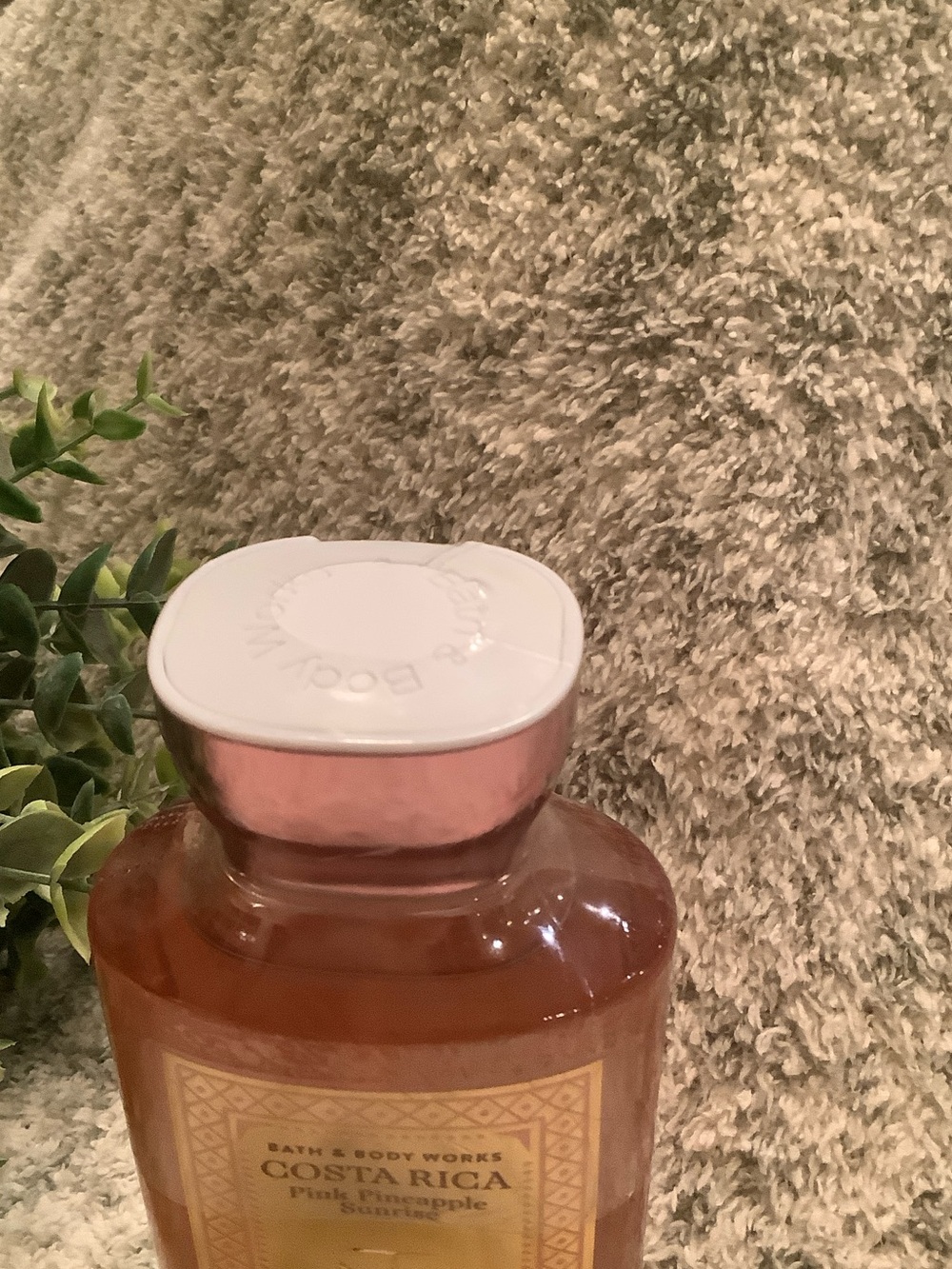 Bath & Body Works Scented Costa Rica Pink Pineapple Sunrise Body Wash NWT 10oz. - Picture 2 of 10